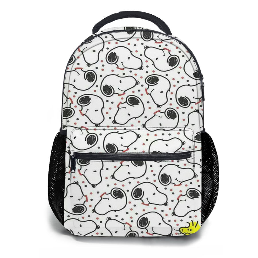 Snoopy Pattern Mobile School Backpacks