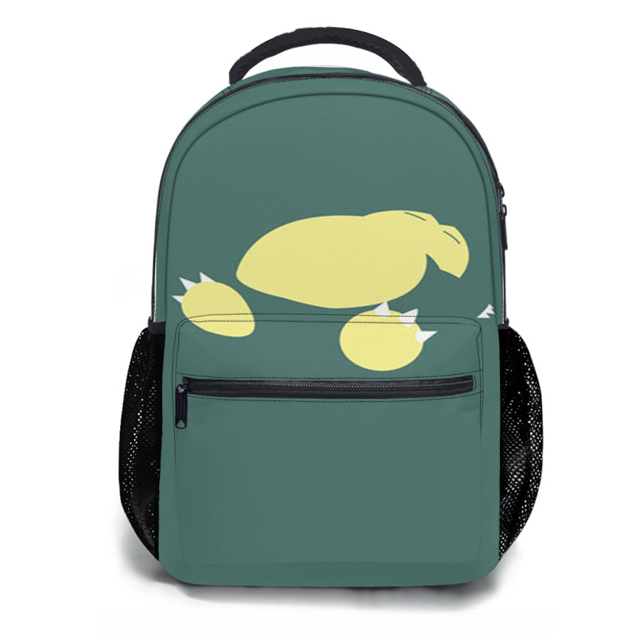 Snorlax Art School Backpacks
