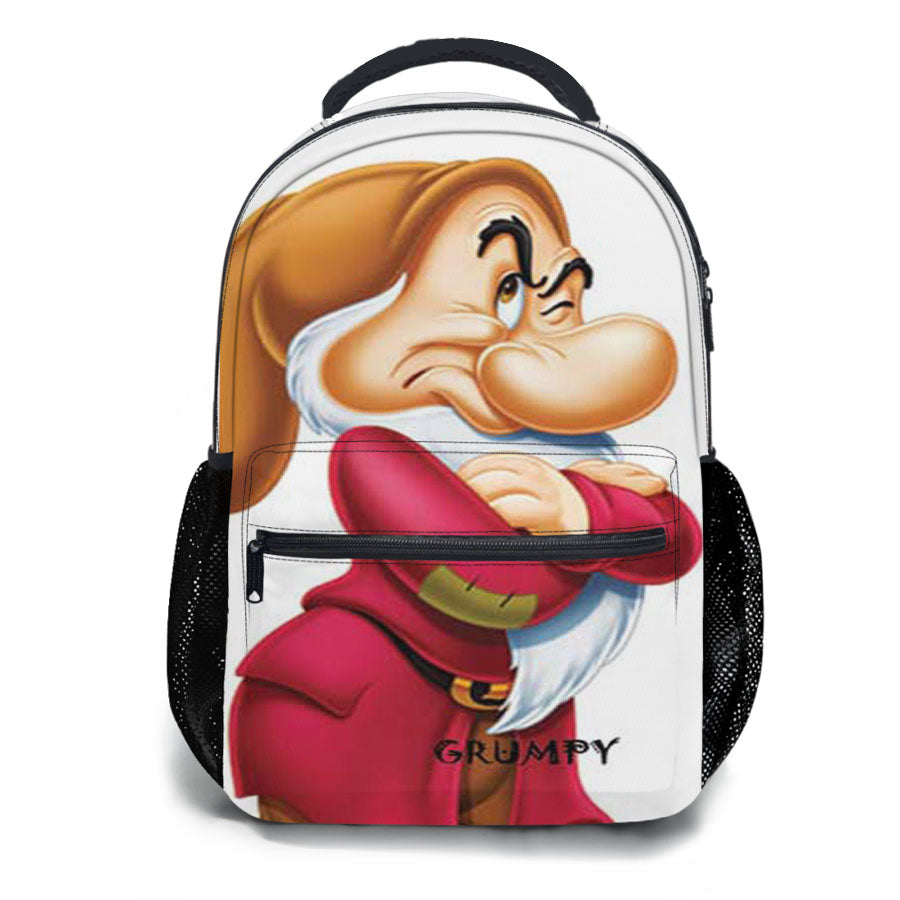 Snow White Grumpy School Backpacks