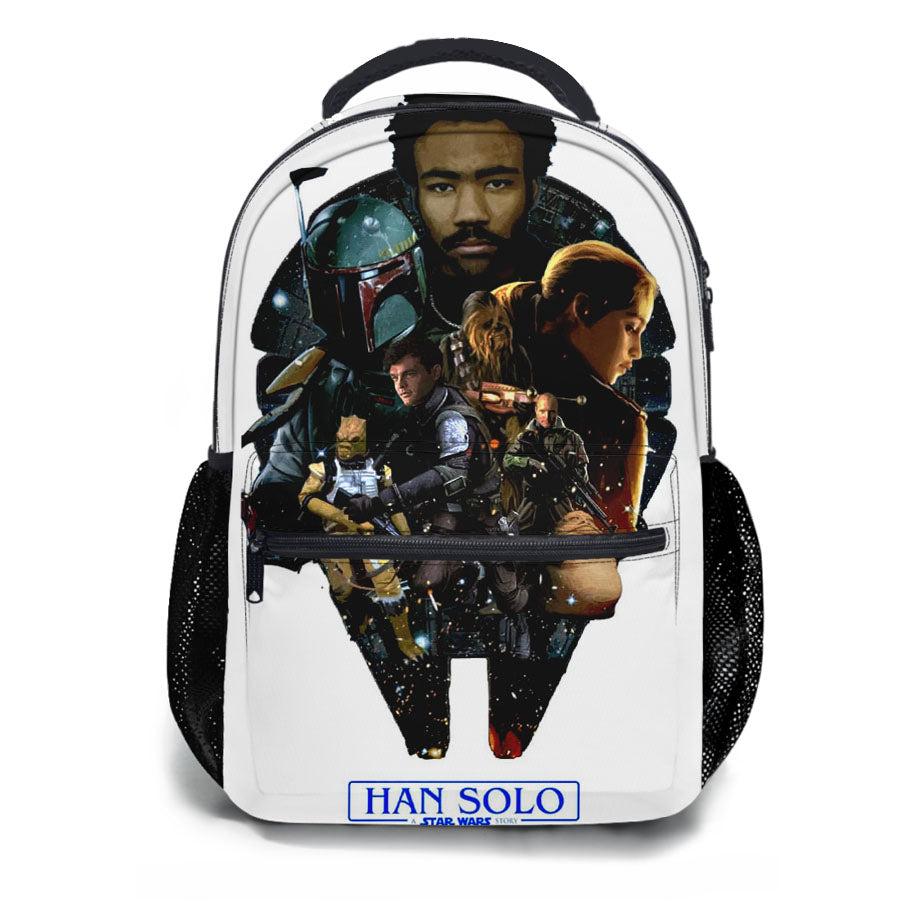 Solo A Star Wars Art School Backpacks