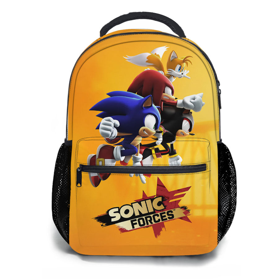 Sonic Forces Poster School Backpacks