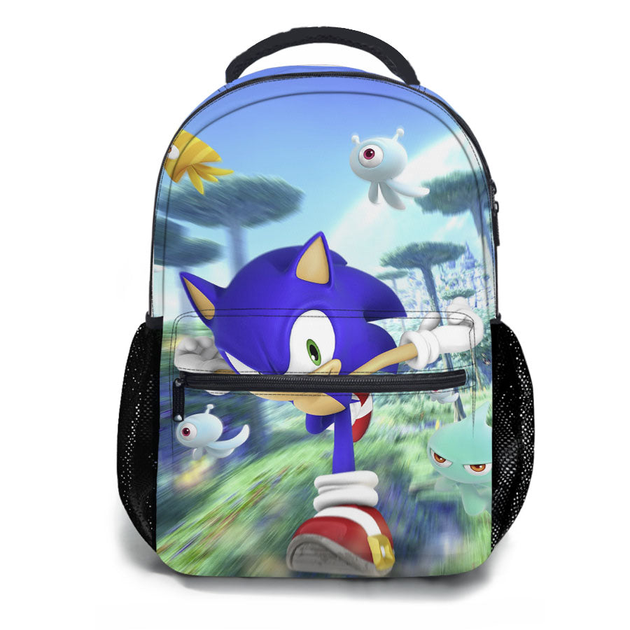 Sonic The Hedgehog Running School Backpacks