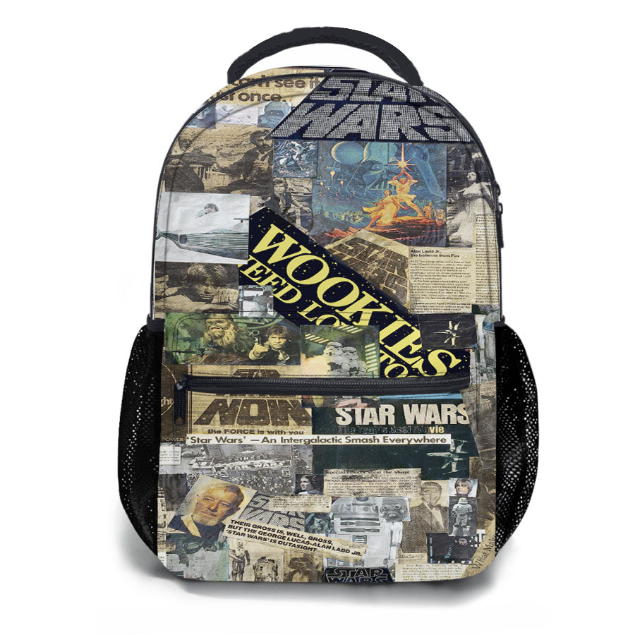 Star Wars Collage School Backpacks
