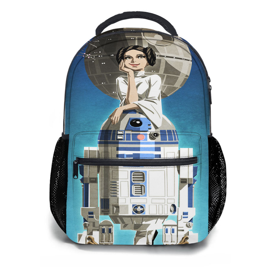 Star Wars Robot R2D2 School Backpacks