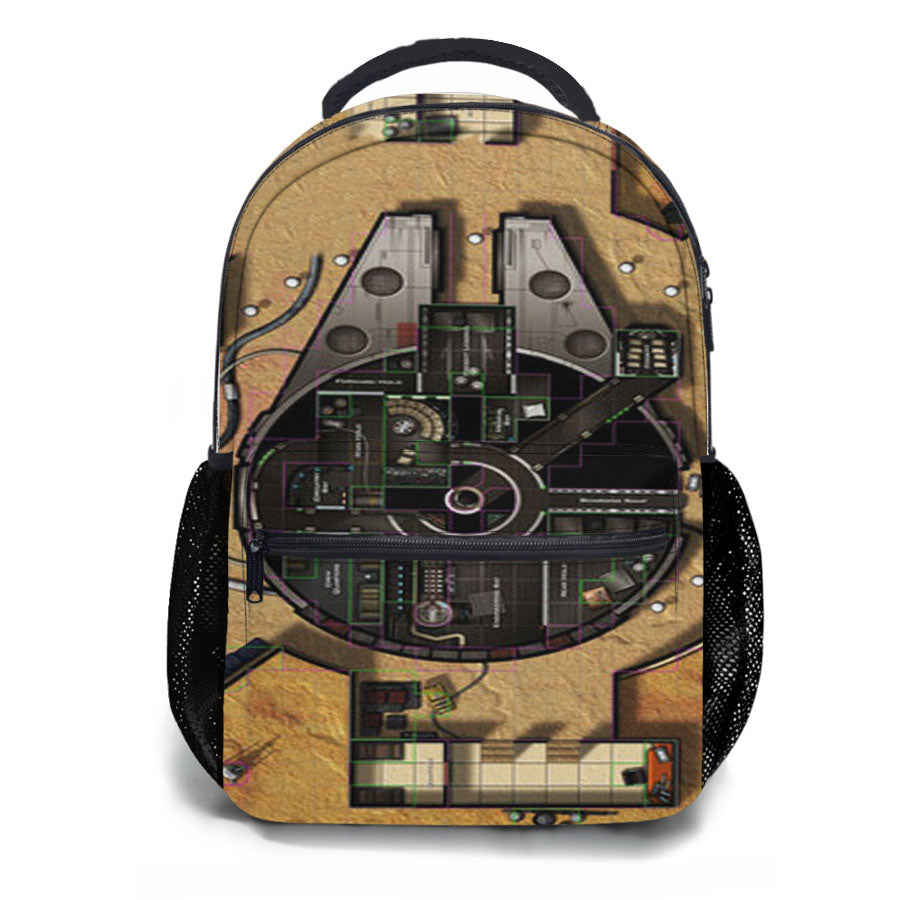 Star Wars Ship Map School Backpacks