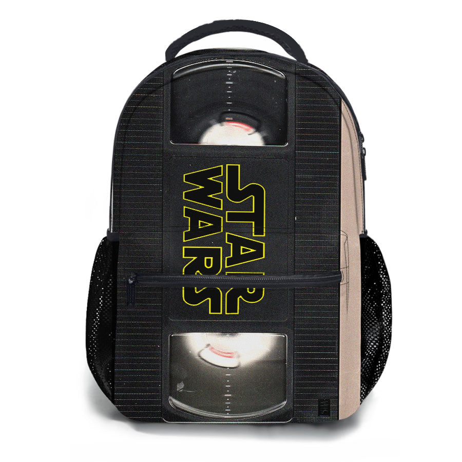 Star Wars Vhs Tape Hard Book School Backpacks