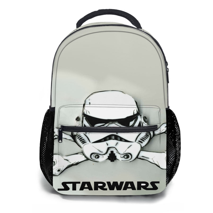 Start Wars Disney Face Skull School Backpacks