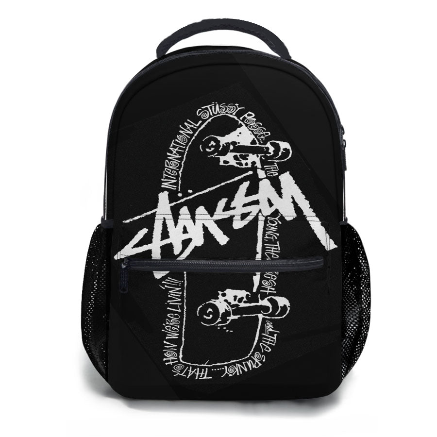 Stussy World Tour School Backpacks