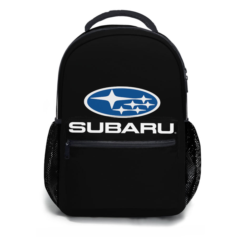 Subaru Logo Vector School Backpacks