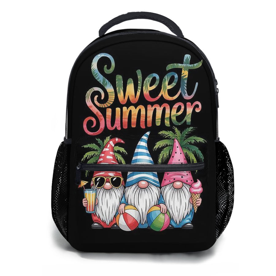 Summer Gnomes School Backpacks