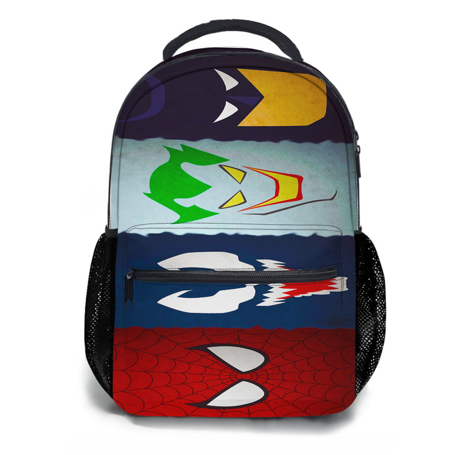 Super Heroes Dc Marvel School Backpacks