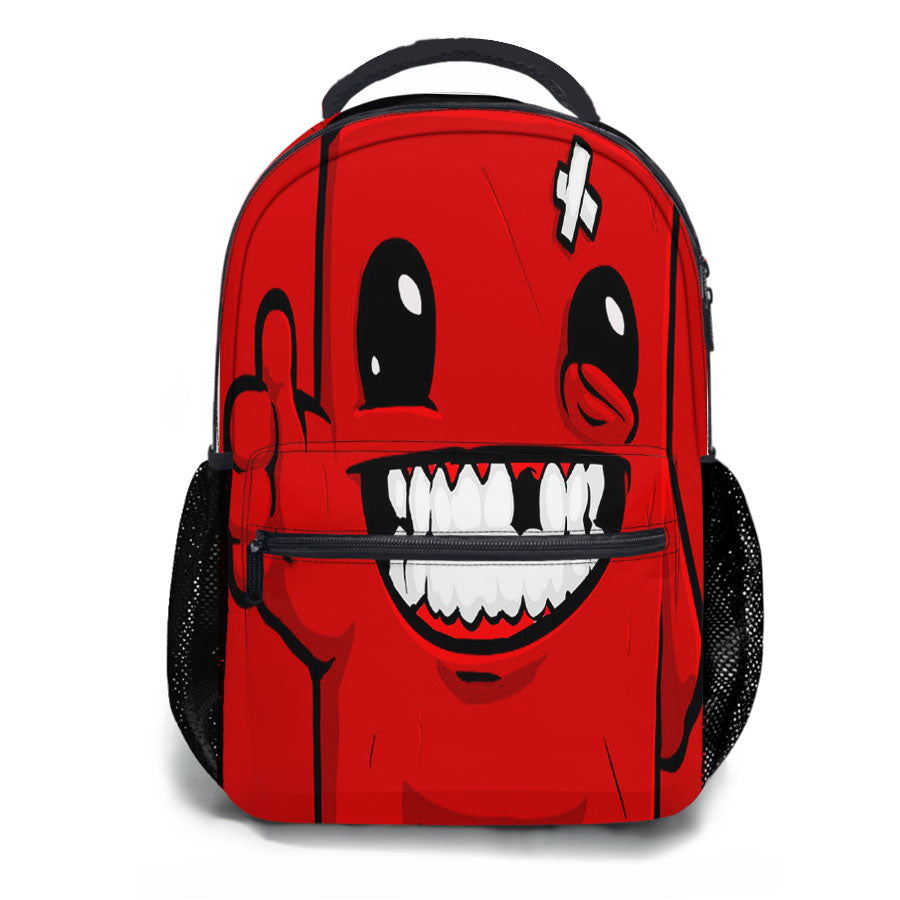 Super Meat Boy School Backpacks