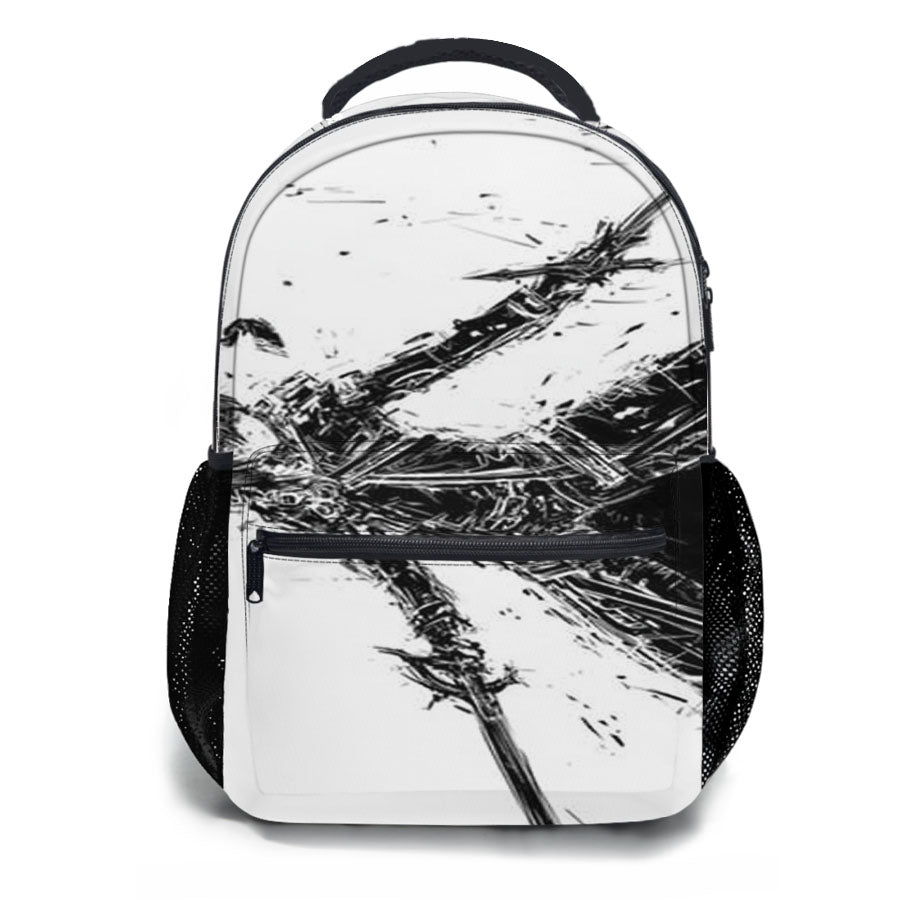 Sword Art Online Bw New School Backpacks