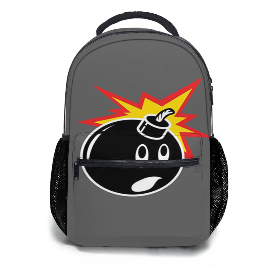 The Hundreds Bomb Logo School Backpacks