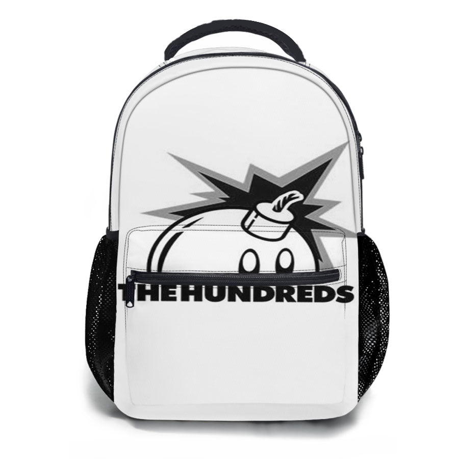 The Hundreds Bomb White School Backpacks