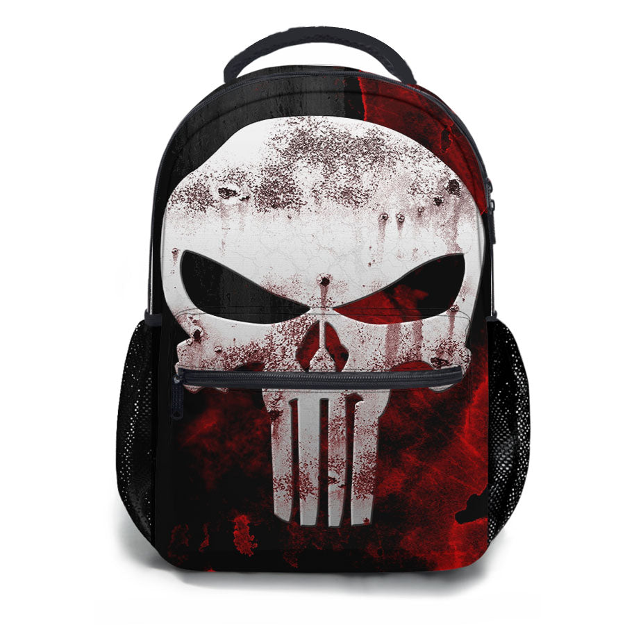 The Punisher Grunge School Backpacks