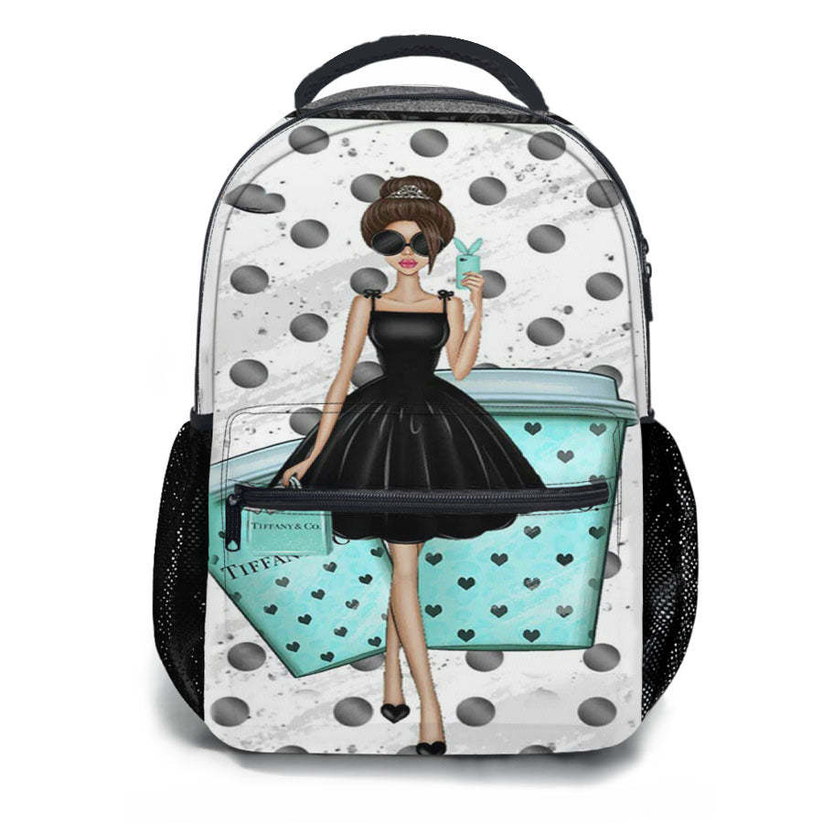 Tiffany And Co Girl School Backpacks