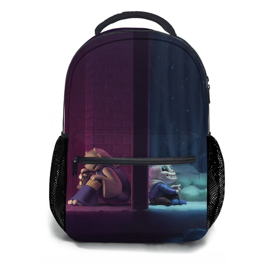 Undertale Sans And Toriel School Backpacks