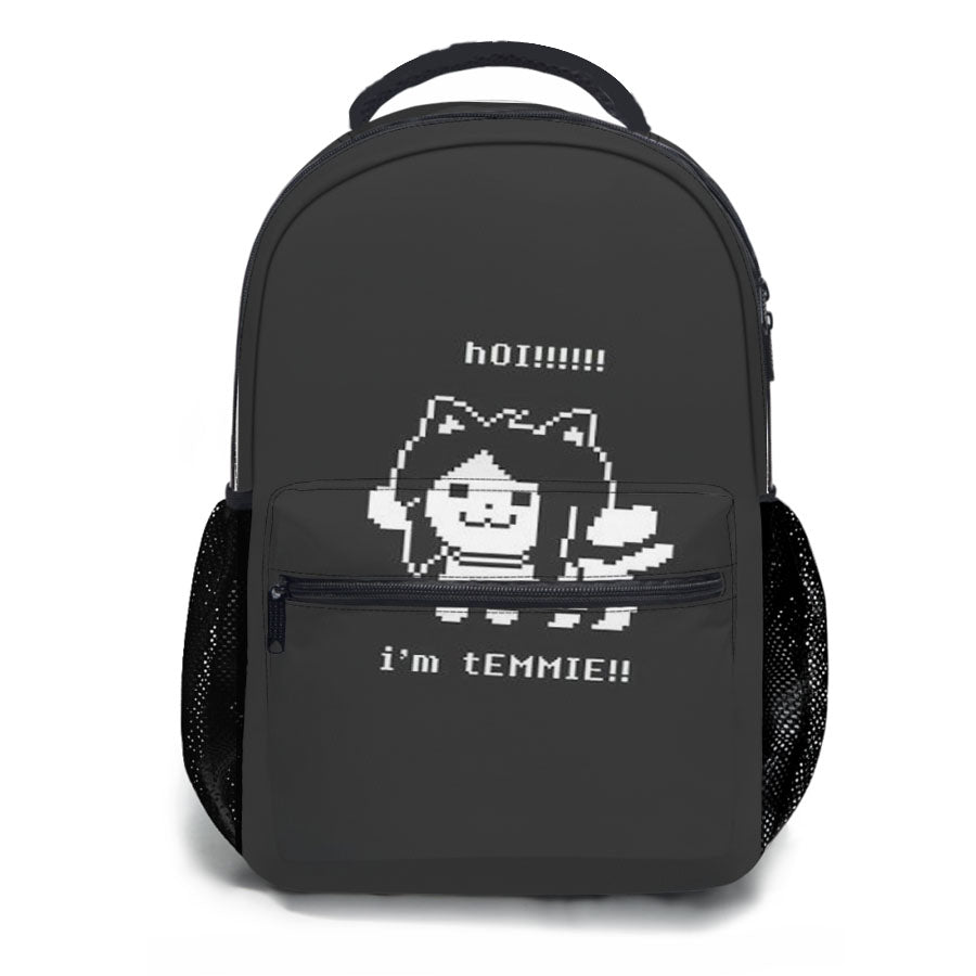 Undertale Temmie School Backpacks