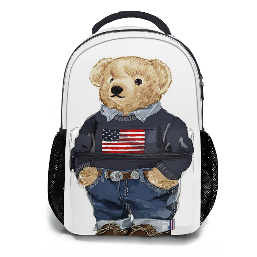 Usa Bear Polo Ralph Lauren School Backpacks
