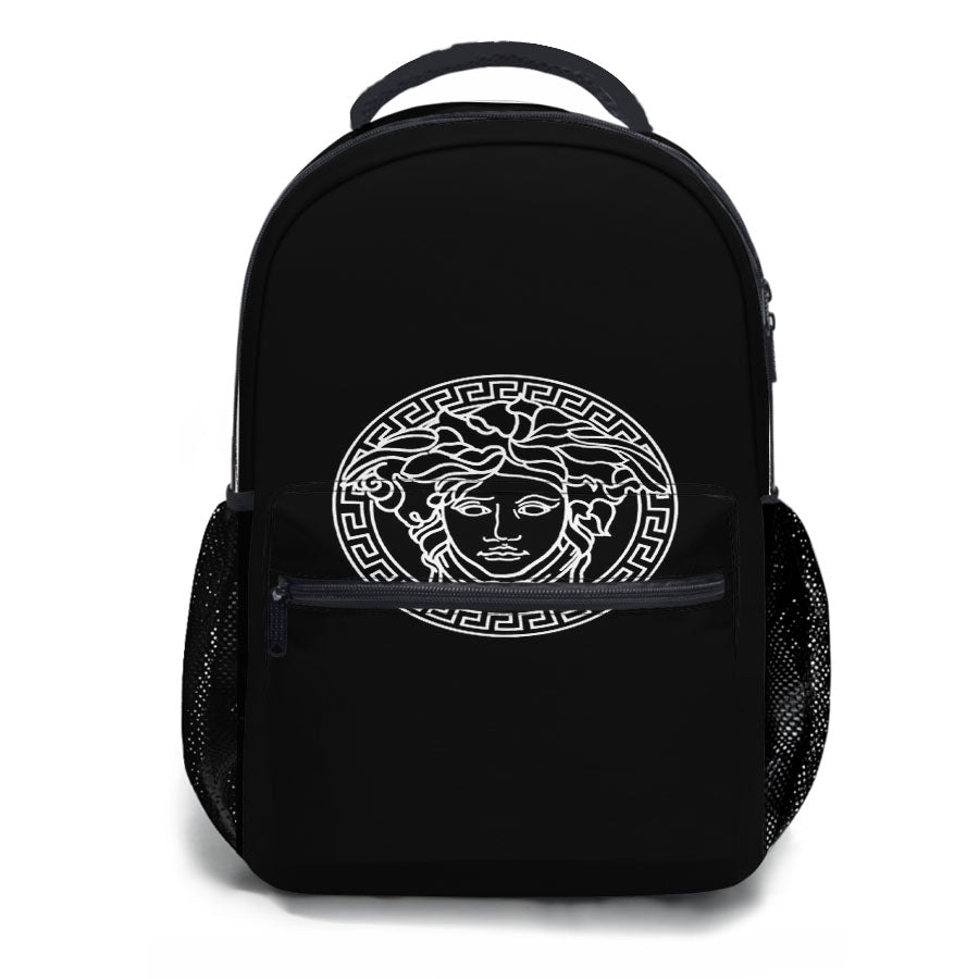 Versace Logo 2 School Backpacks