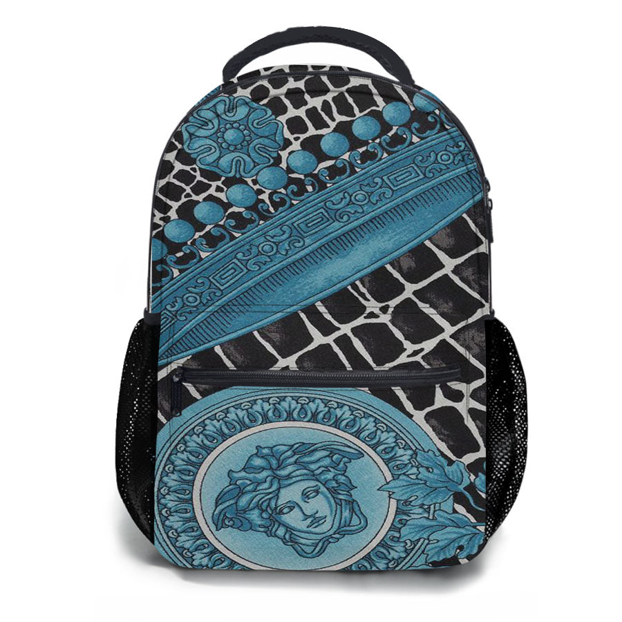 Versace Texture School Backpacks