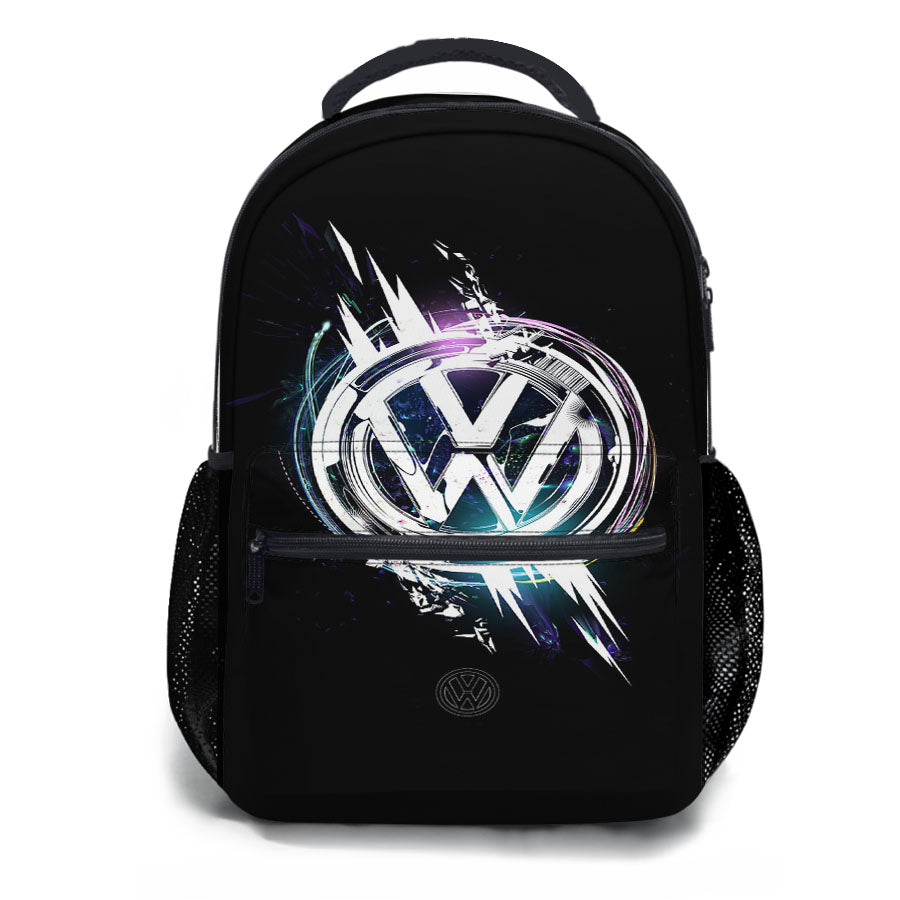 Vw Logo Wallpaper School Backpacks