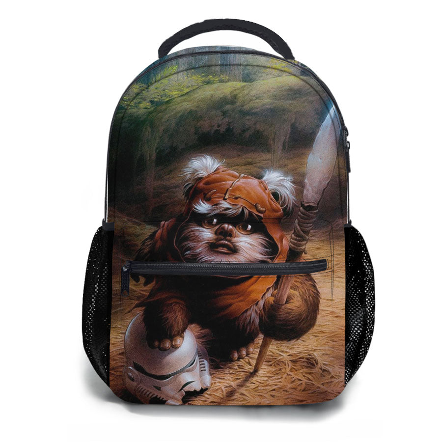 Wicket Ewok Jedi Star Wars School Backpacks