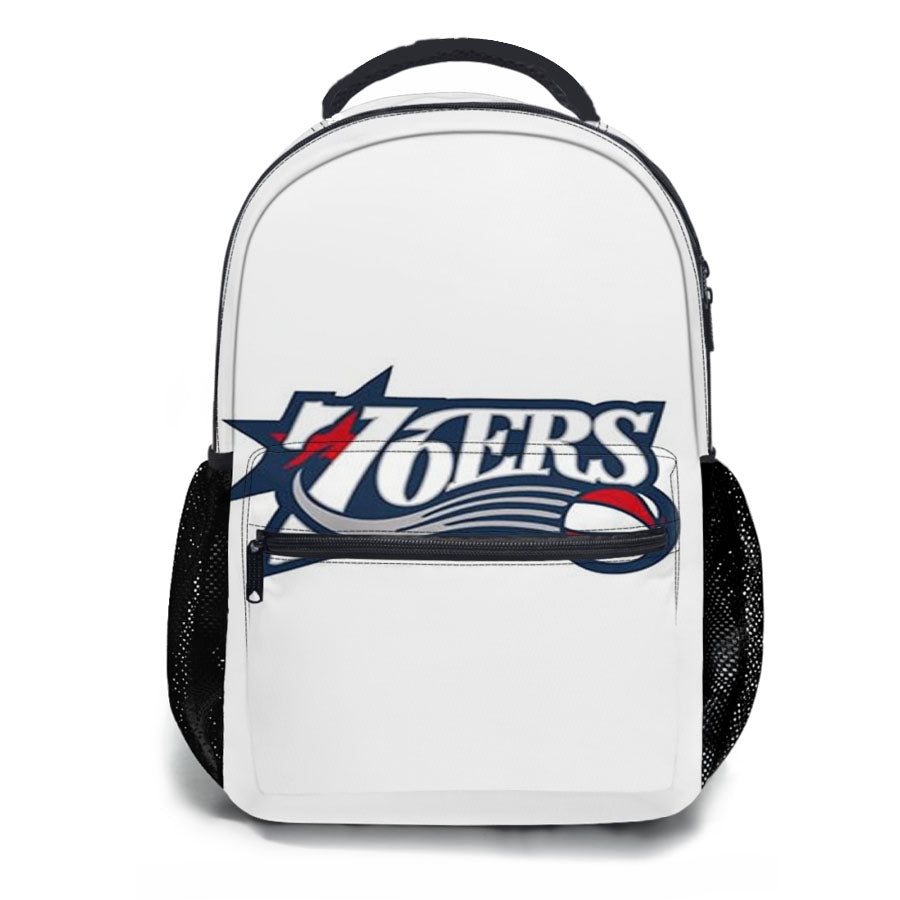 76Ers Cover School Backpacks