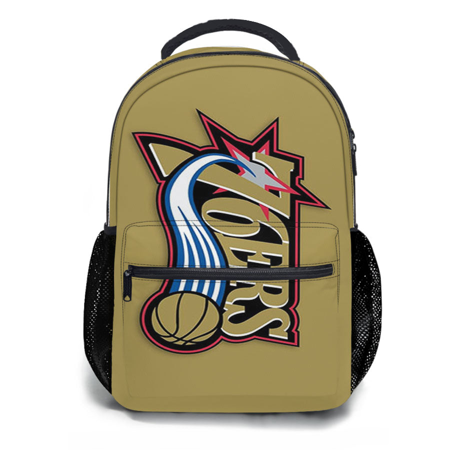 76Ers Logo School Backpacks
