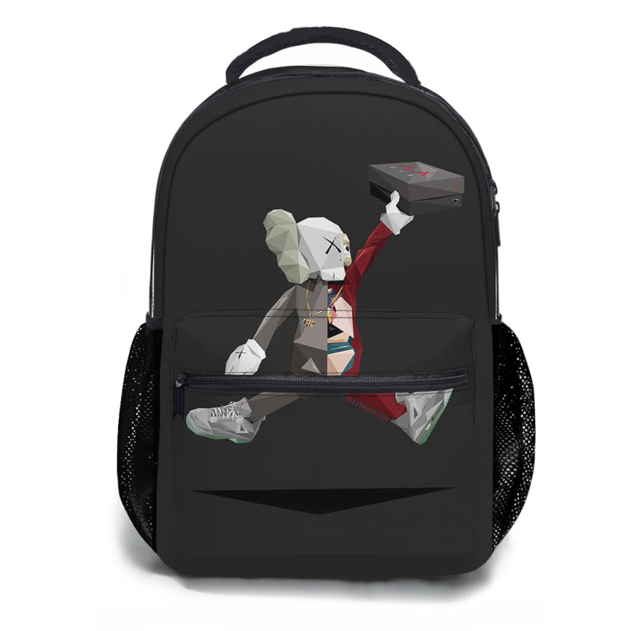 Air Jordan X Kaws Illustration School Backpacks