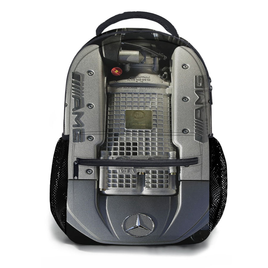Amg Mercedes Benz Engine School Backpacks