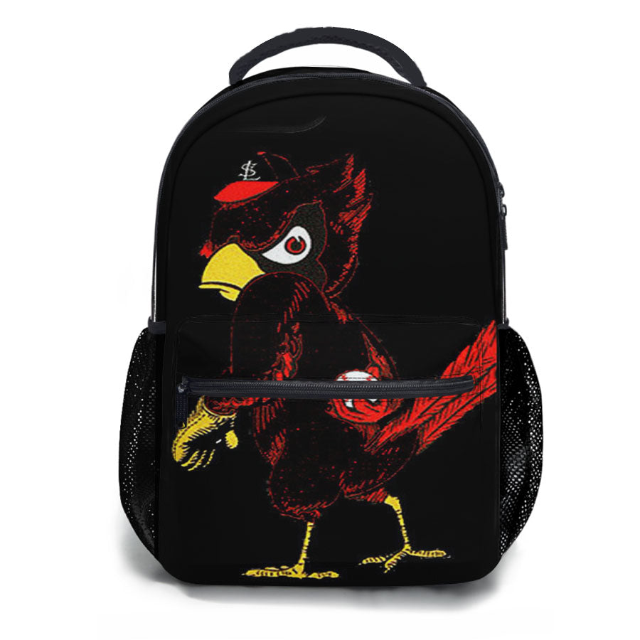 Angry Cardinal School Backpacks