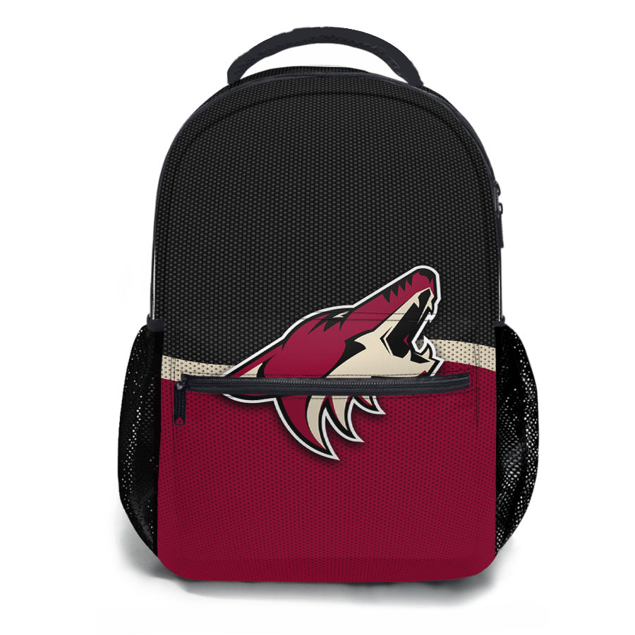 Arizona Coyotes Logo Jersey School Backpacks
