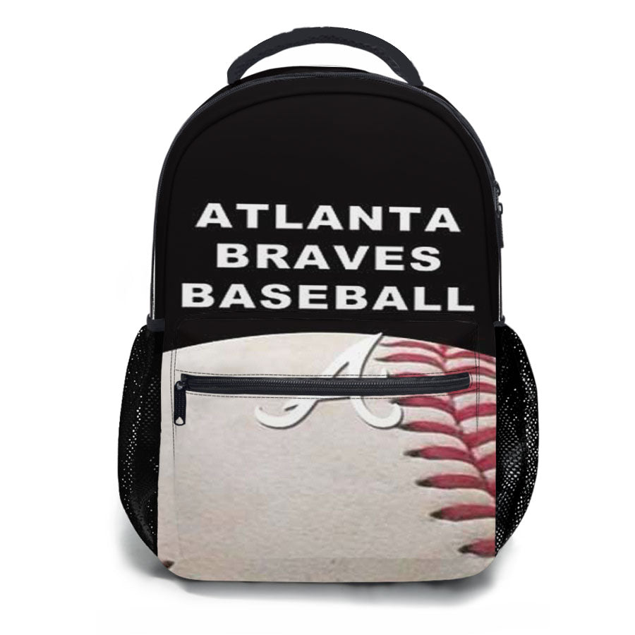 Atlanta Braves On Ball School Backpacks