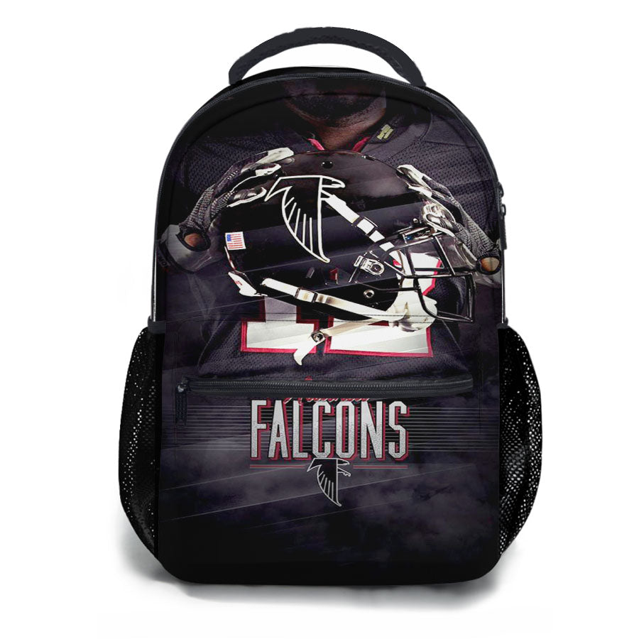 Atlanta Falcons Baseball Helmet School Backpacks