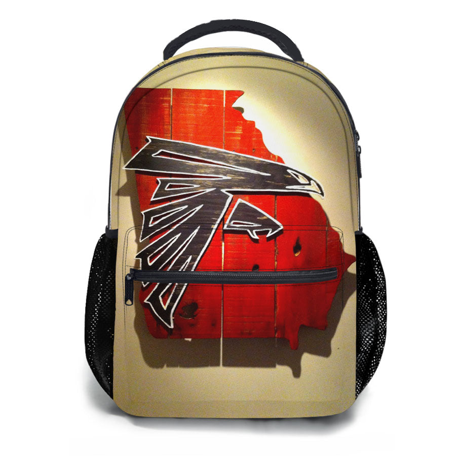 Atlanta Falcons Wall Art 3D School Backpacks