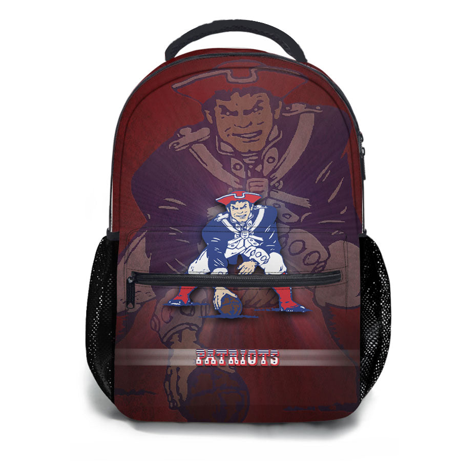 Awesome New England Patriots Logo School Backpacks