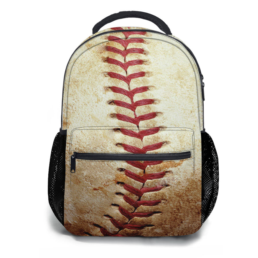 Baseball Stitching School Backpacks