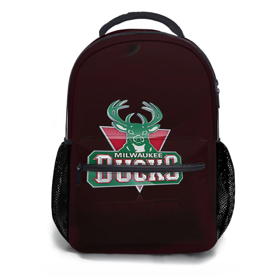 Basketball Logo School Backpacks