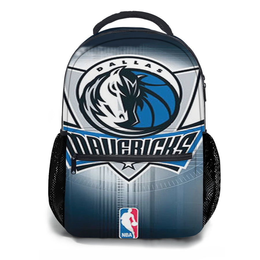 Basketball Logo Dallas Mavericks School Backpacks
