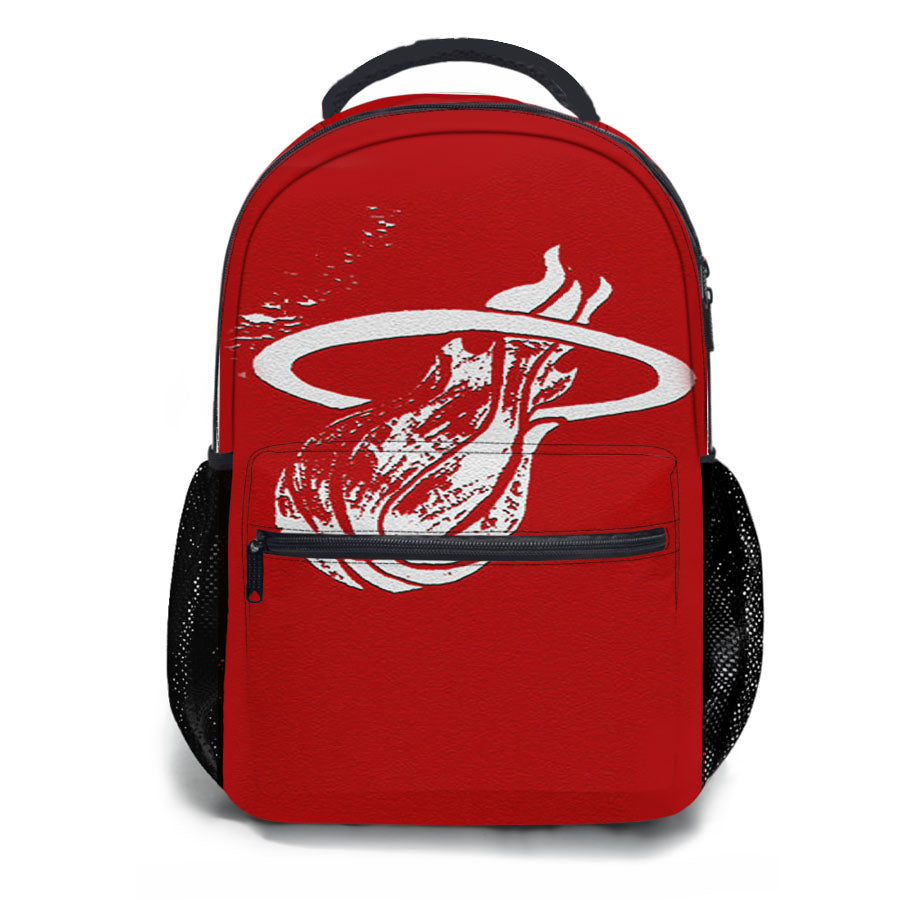 Basketball Miami Heat School Backpacks