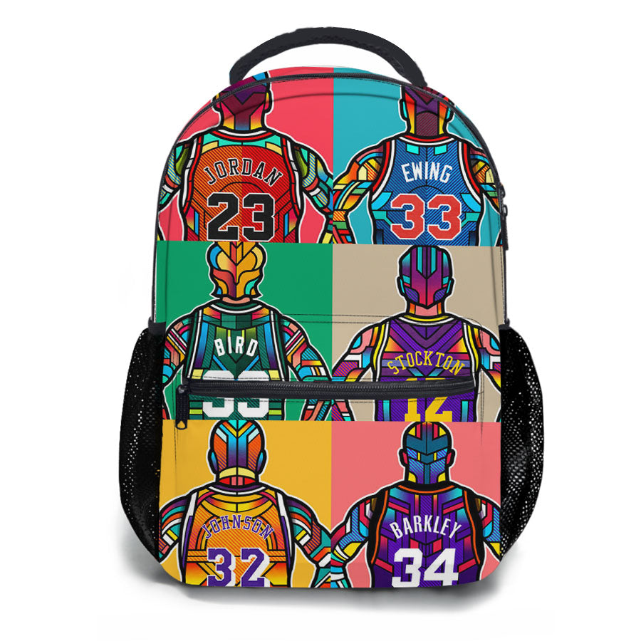 Basketball Stars School Backpacks