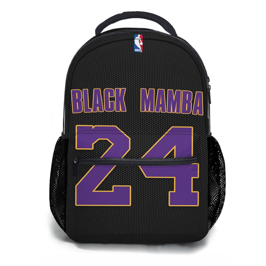 Black Mamba Kobe Real Black School Backpacks