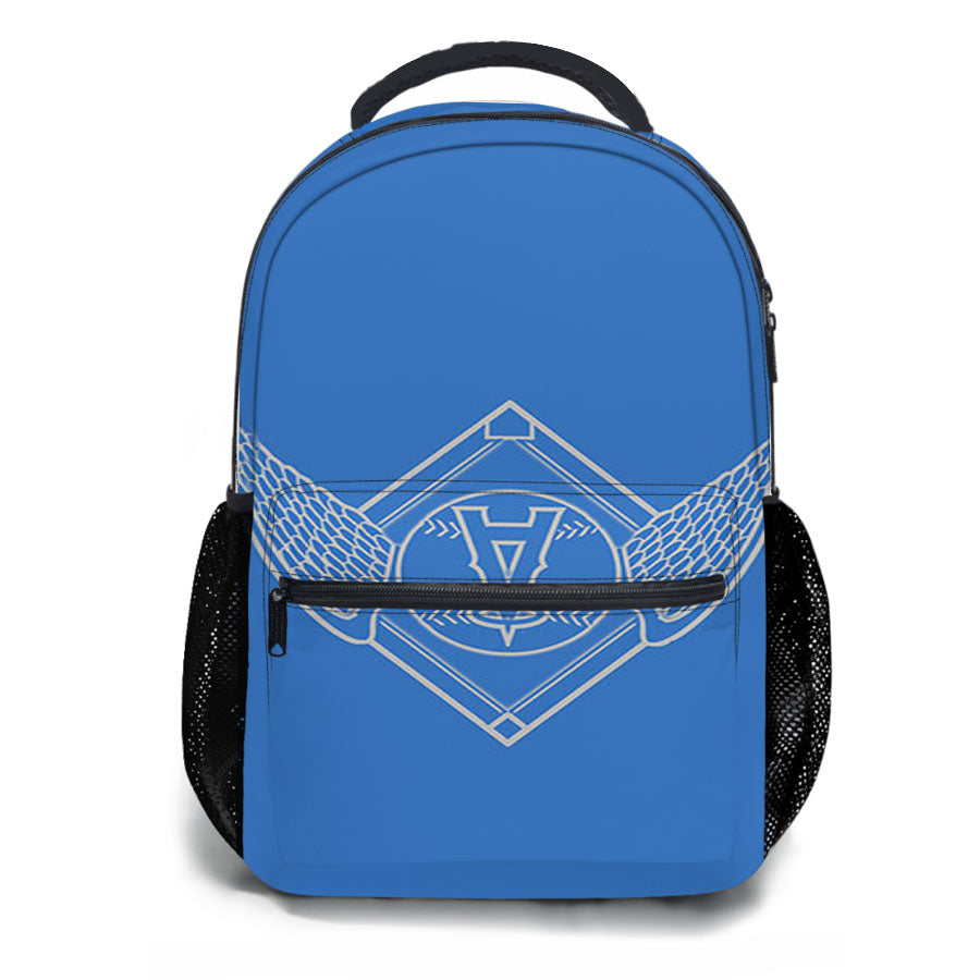 Blu Grey Angels School Backpacks