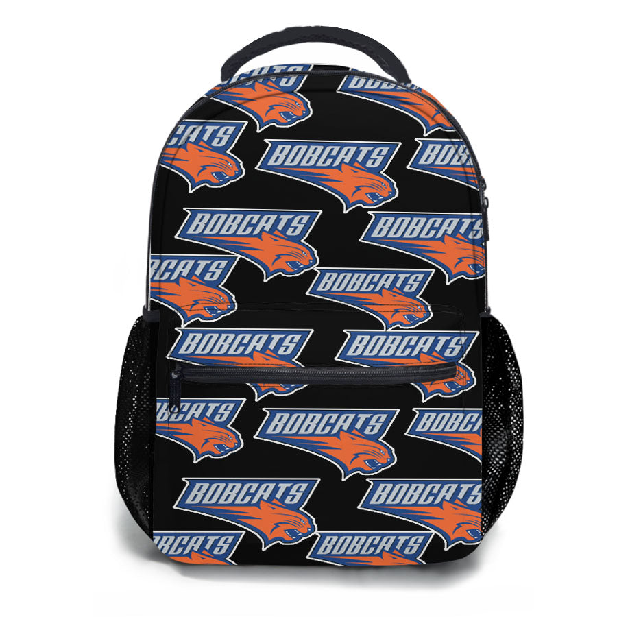 Bobcats Nba Basket Ball School Backpacks