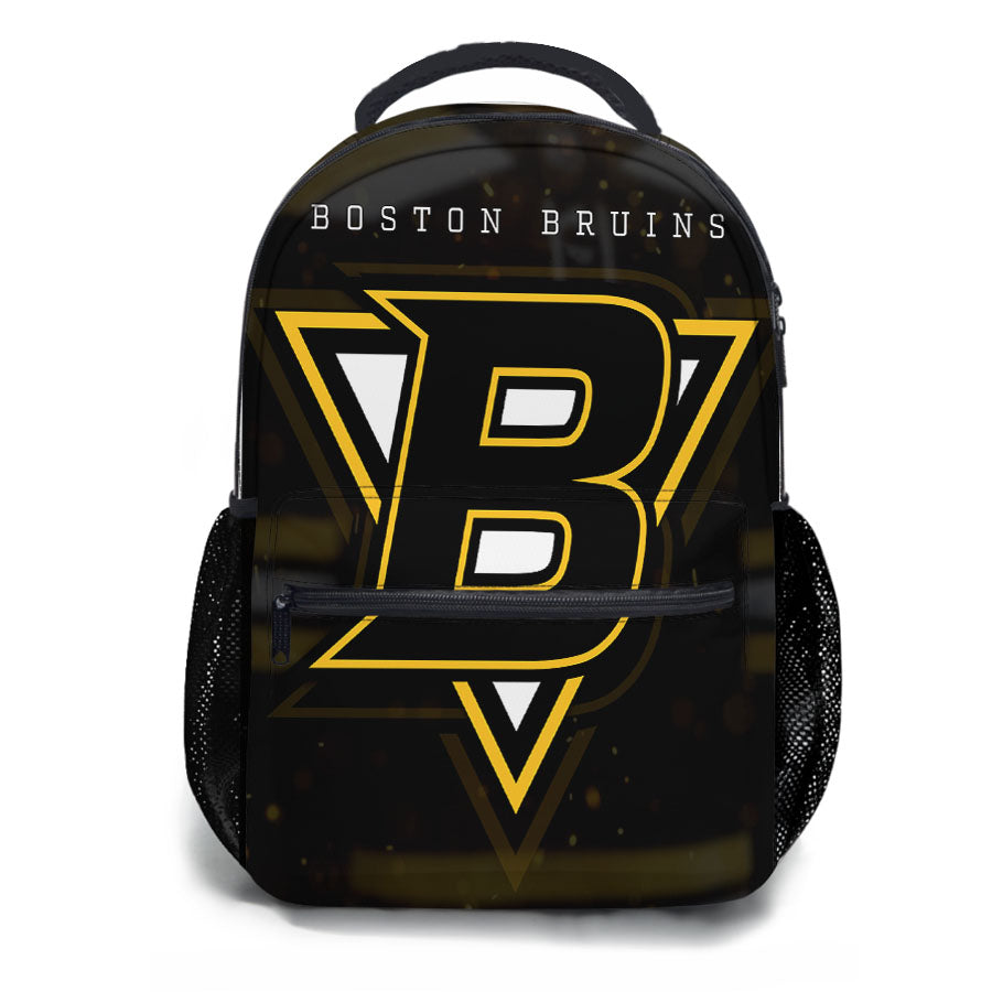 Boston Bruins Hockey Team School Backpacks