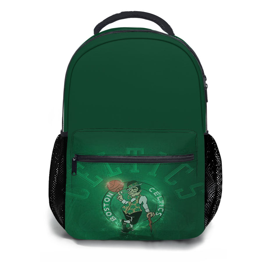 Boston Celtic Cover School Backpacks