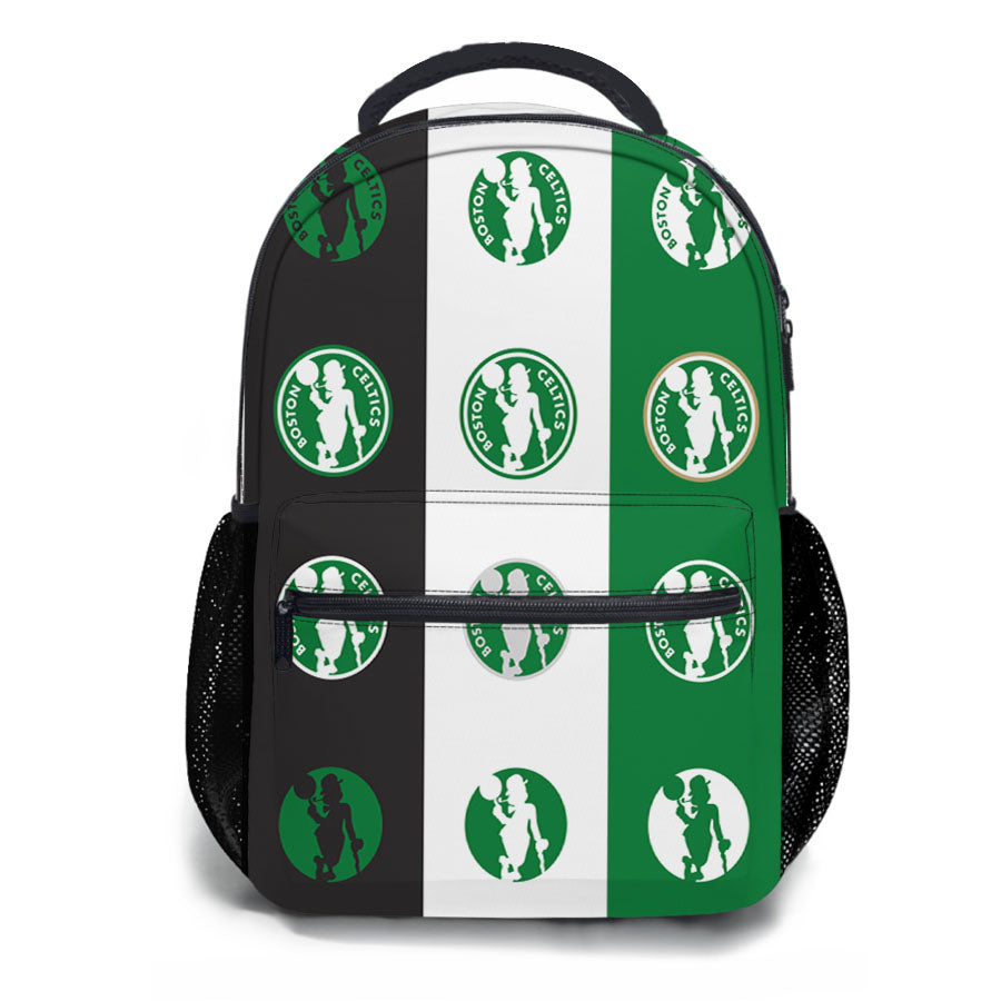 Boston Celtics Announce New Logo School Backpacks