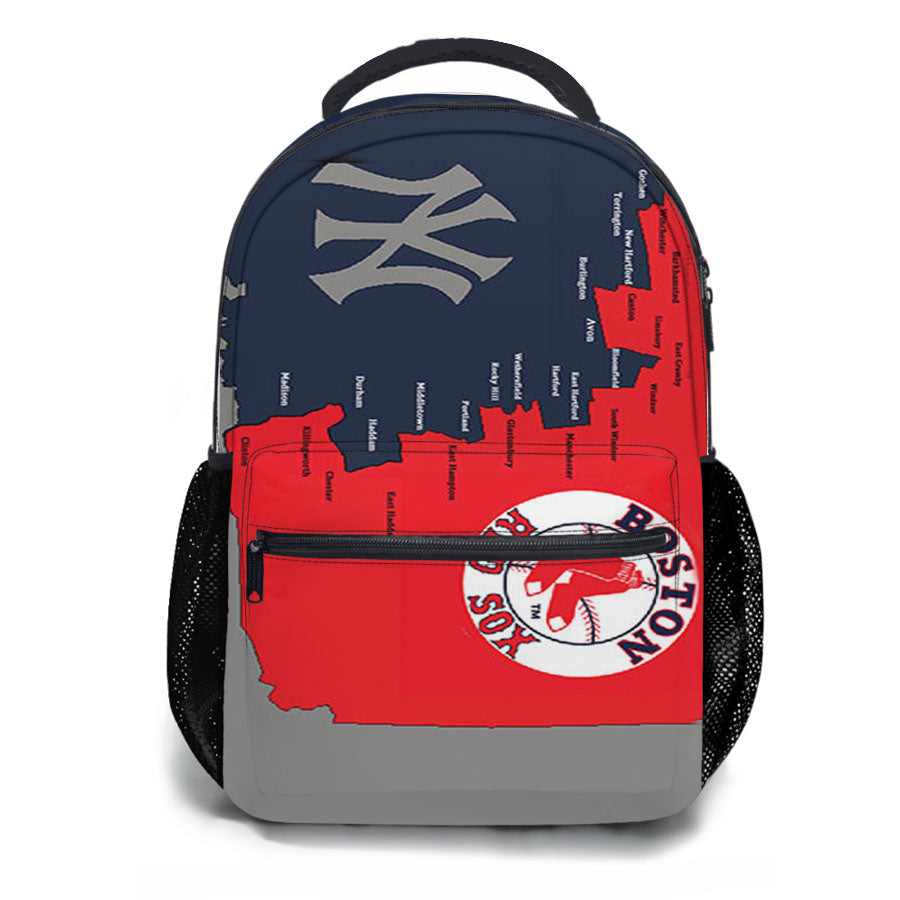 Boston Red Sox Logos School Backpacks